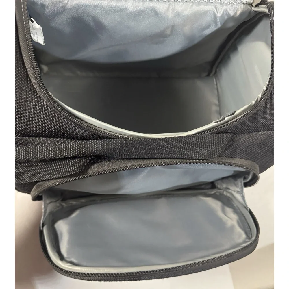 American Tourister Travel Bag Carry On Luggage Messenger Bag Black